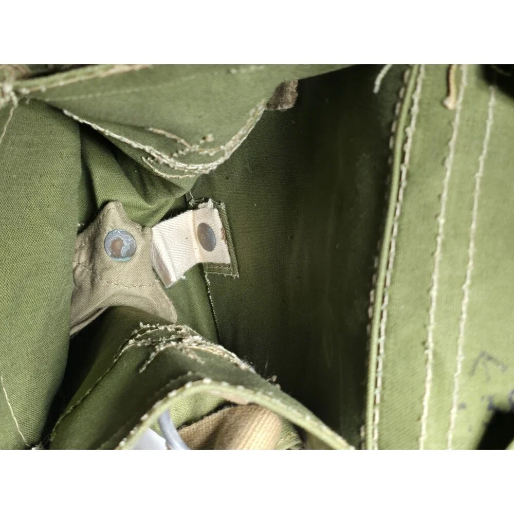Original 1944 British Light II Respirator Pouch Bag Carry WWII Canvas Haversack